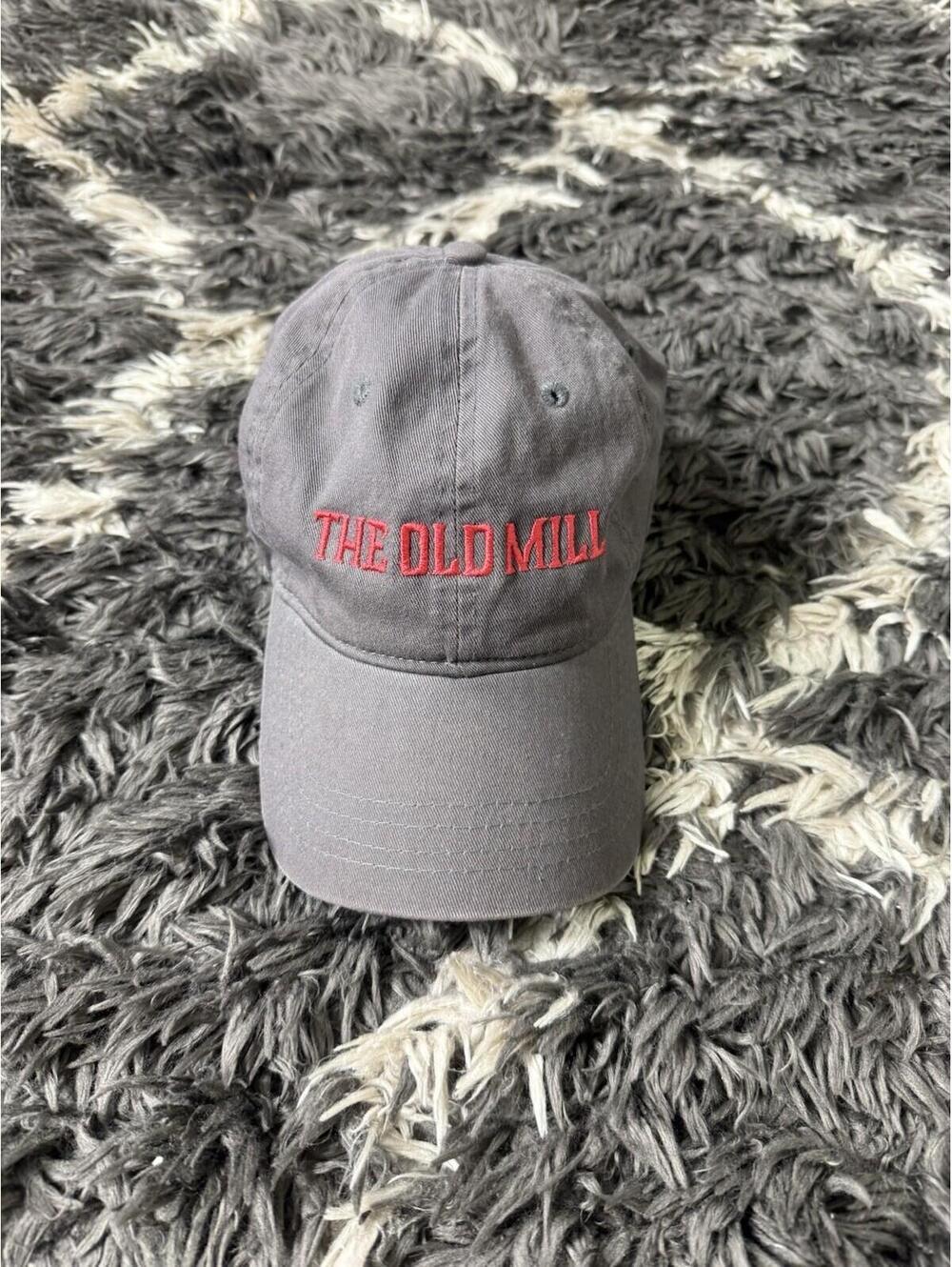 Vintage 90s Old Mill Hat Cap The Game Adjustable Gray RARE